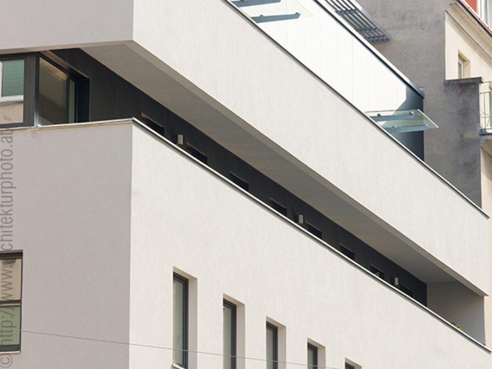 Detail Dachgeschoss claud architekten Architektur Projekt Wien Brandstätter