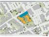 Schnittstelle 21 Entwurfskonzept der städtebaulichen Studie Wohn:Gewerbe:Park by CLAUD-Urbanisme