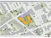 Schnittstelle 21 Entwurfskonzept der städtebaulichen Studie Wohn:Gewerbe:Park by CLAUD-Urbanisme