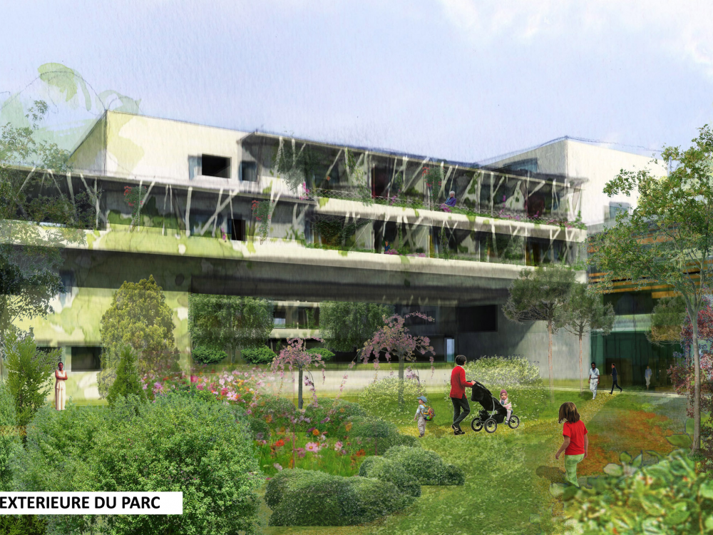 claud architekten Architektur Projekt Arles France Senorienheim