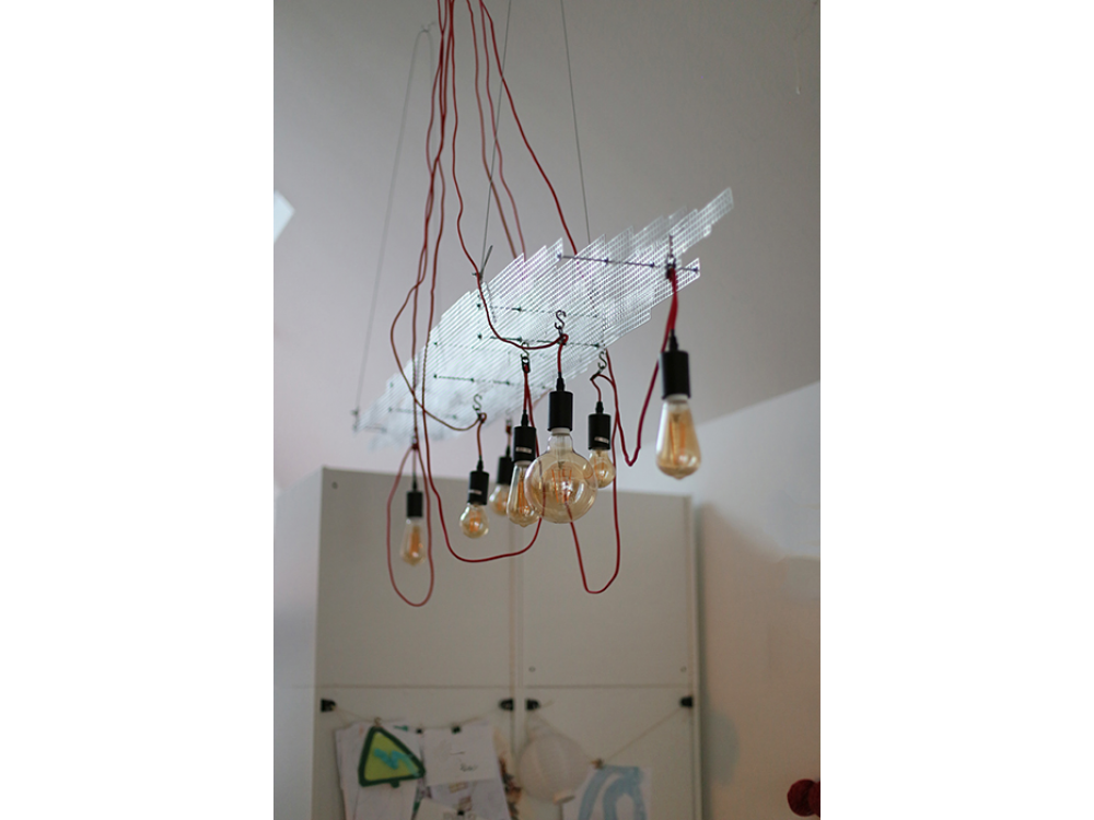 Hängelampe perspektivisch claud architekten Design und Esstischlampe Hängelampe