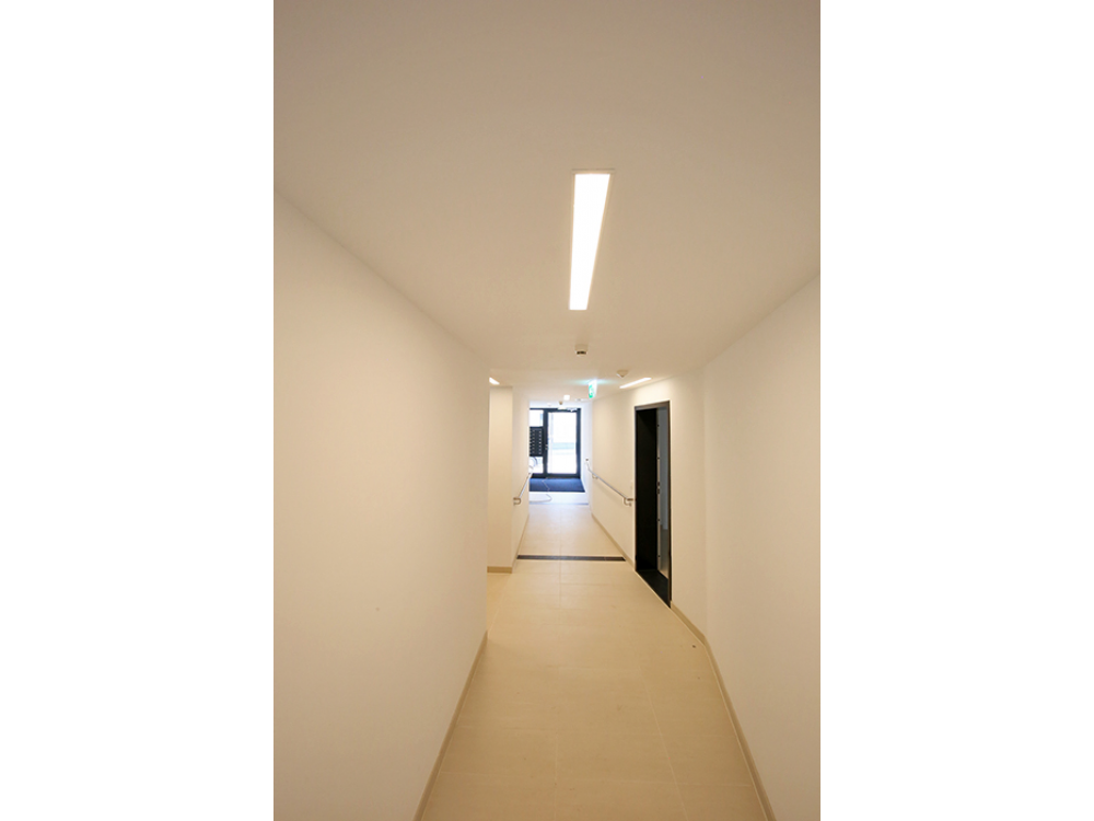 Eingangssituation claud architekten Architektur Projekt Wien Brandstätter Wilhelminenstraße