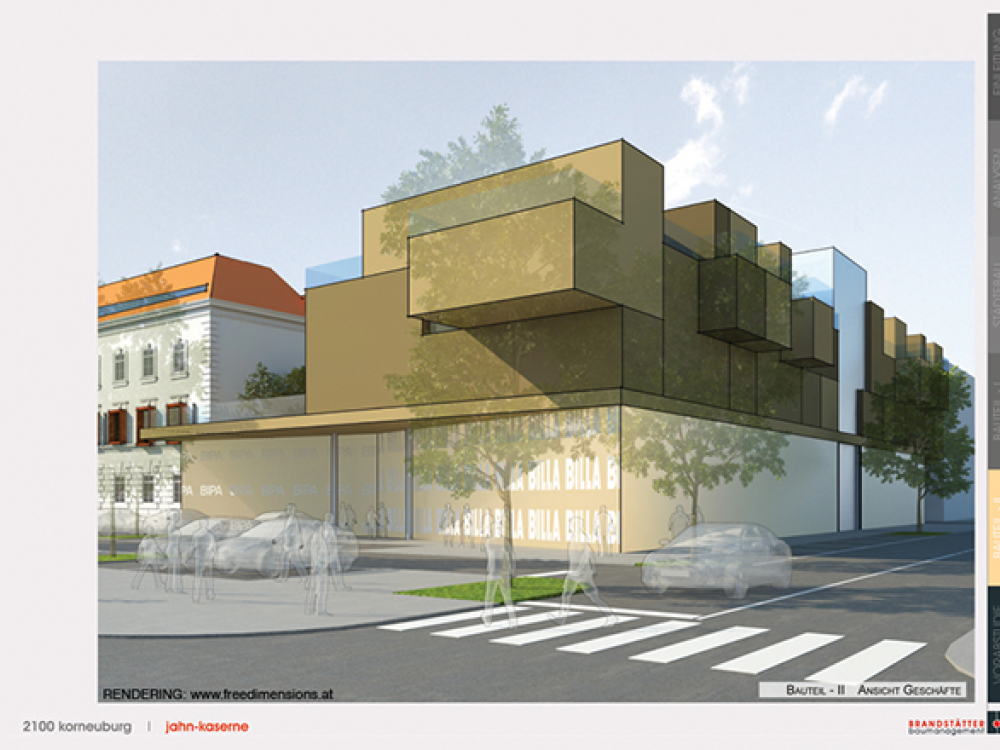 claud architekten Städtebau architektur Projekt Korneuburg städtebauliche Studie