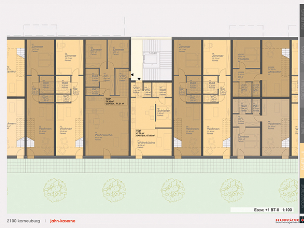 claud architekten Städtebau architektur Projekt Korneuburg städtebauliche Studie