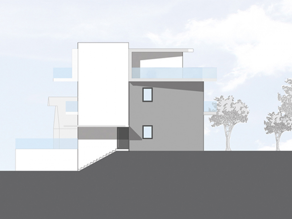 Ansicht claud architekten Architektur Umbau Wohnhaus