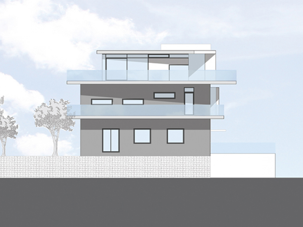 Ansicht claud architekten Architektur Umbau Wohnhaus