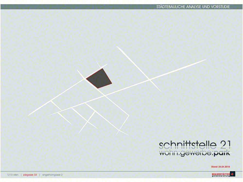 Städtebauliche Studie Wohn:Gewerbe:Park by CLAUD-Urbanisme