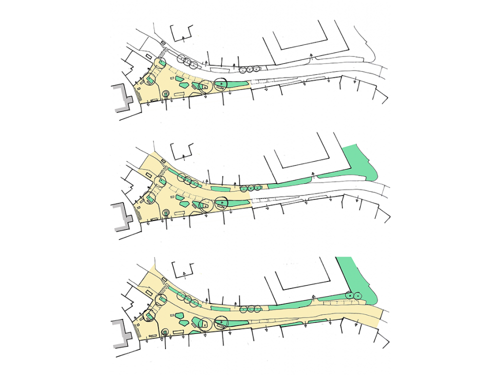 Entwicklungsphasen der urbanen Transformation zur Rückeroberung des öffentlichen Raums